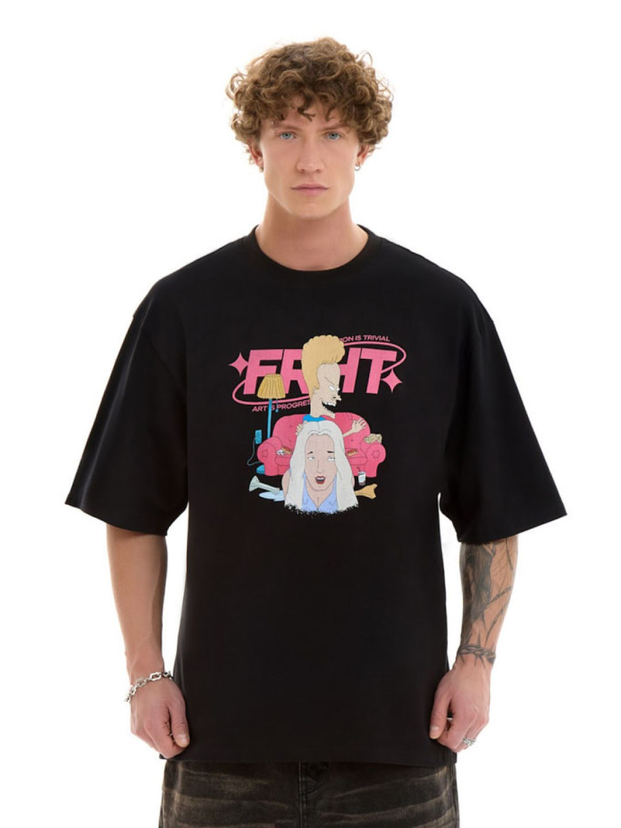 Футболка с принтом