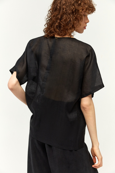 Футболка FASHION REBELS, цвет: Чёрный FR23SS1T2W355BL купить онлайн