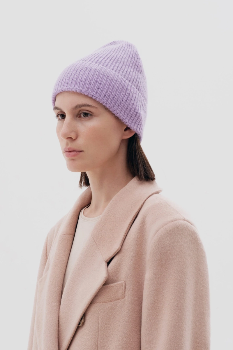 Шапка Mankova, цвет: Лиловый SH032 купить онлайн