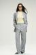 Брюки Basic на резинке в полоску Grey