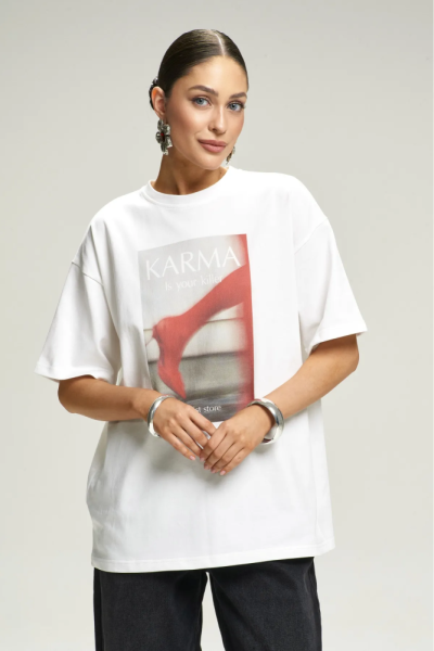 Футболка KARMA NEW White