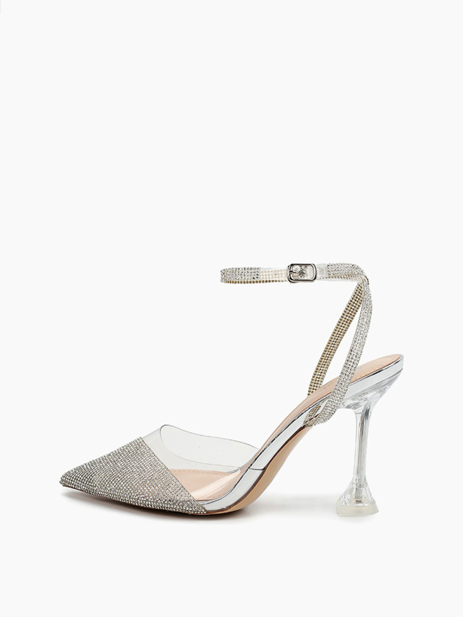 Туфли-лодочки со стразами