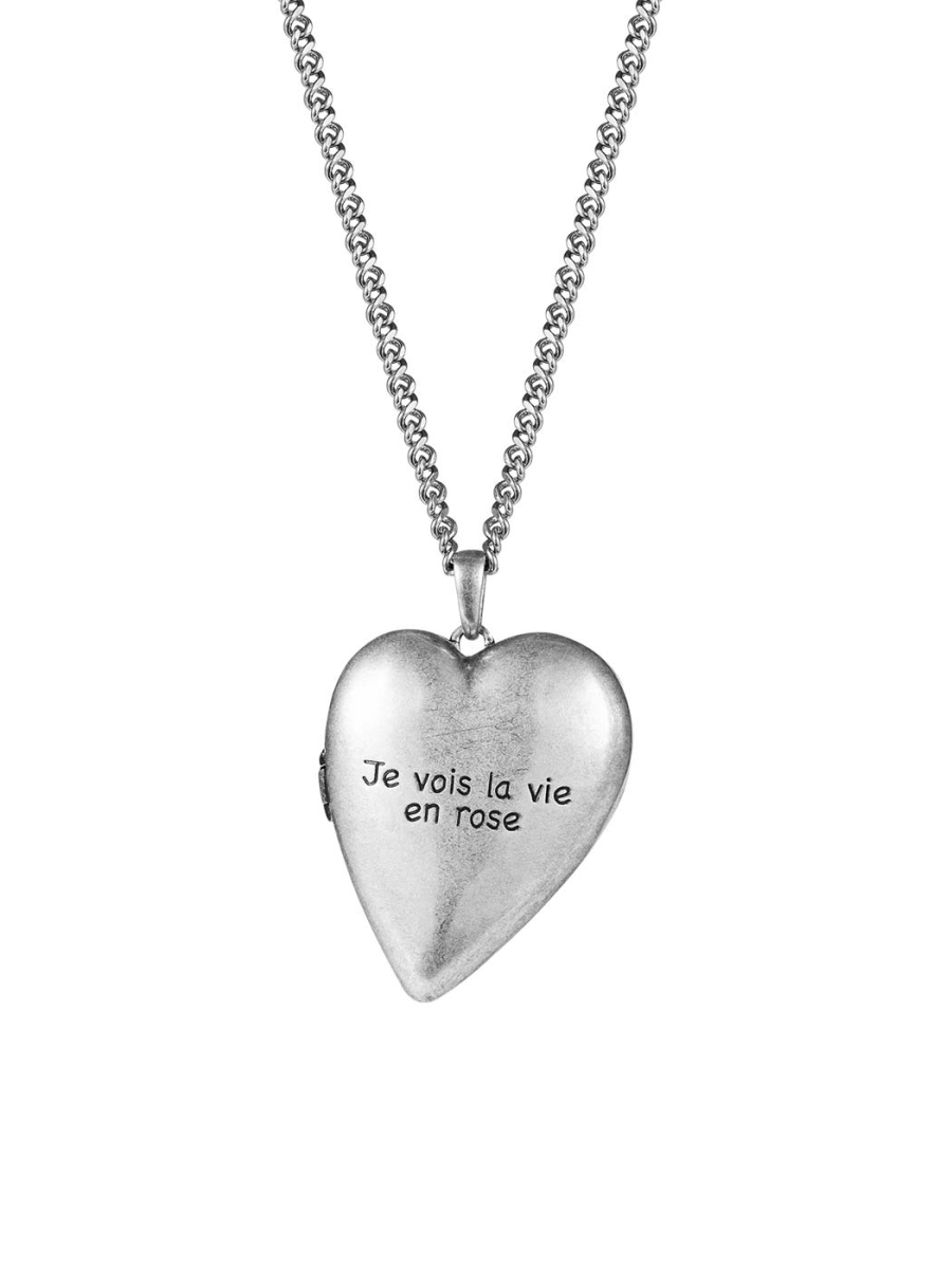 Колье-сердце открывающееся Chaika, цвет: Серебряный SS26NK01-13 | новая женская коллекция купить онлайн