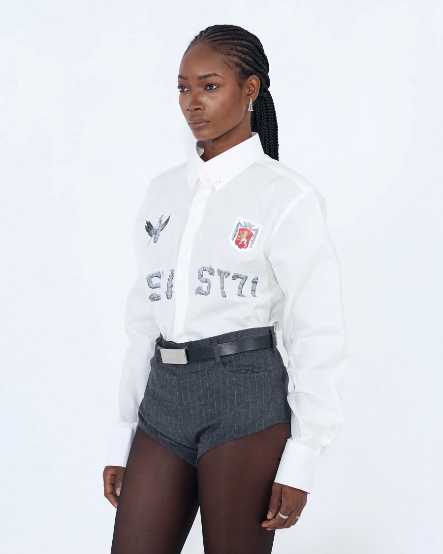 Сорочка CL71 BLAZON LION WHITE ASIA ST 71, цвет: белый, Ast71.CL-shirt-lion-wh купить онлайн