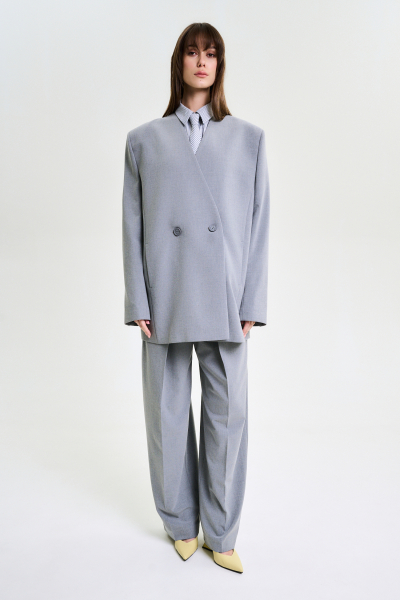 Брюки на кулисе GREY
