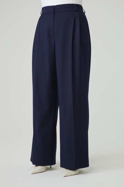 Брюки со стрелками 4forms, цвет: темно-синий, 00019878 купить онлайн