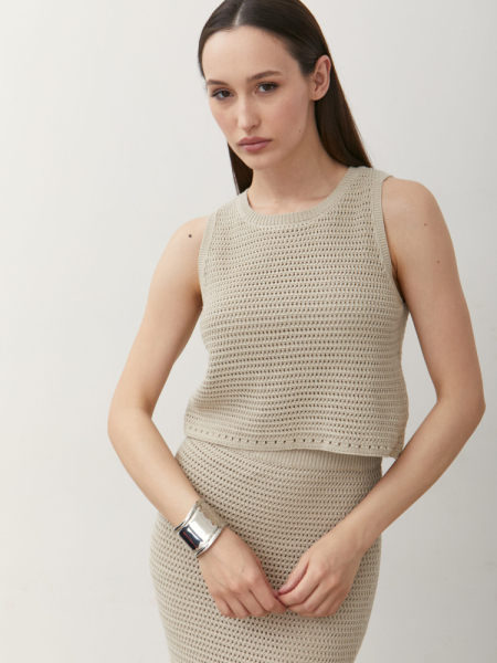 Топ Crochet