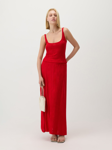 Топ на тонких бретелях Conso, цвет: красный, KM 260751 - красный купить онлайн