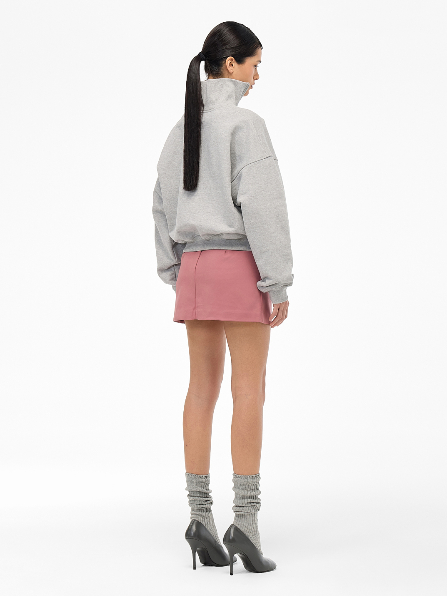 Свитшот с молнией "Истина" FRHT&OUT OF REACH, цвет: меланж, SWVRTMLG купить онлайн