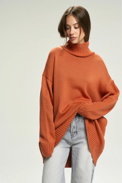 Свитер Oversized Terracotta