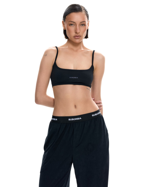 Брюки базовые Suborbia, цвет: Черный,  купить онлайн