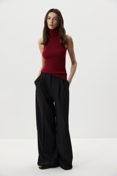 Топ-халтер вязаный Charmstore, цвет: винный, 309-50498-451 купить онлайн