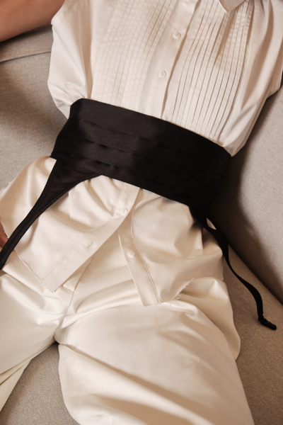Пояс Black tie Yana Besfamilnaya, цвет: Чёрный A11-bsc-2m купить онлайн