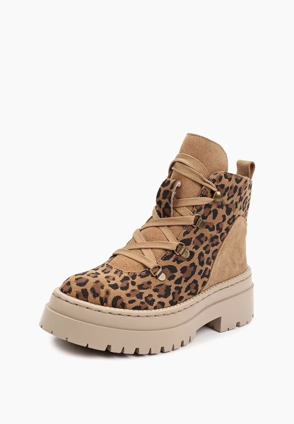 Ботинки леопардовые SBALO, цвет: леопардовый SN867-4 купить онлайн
