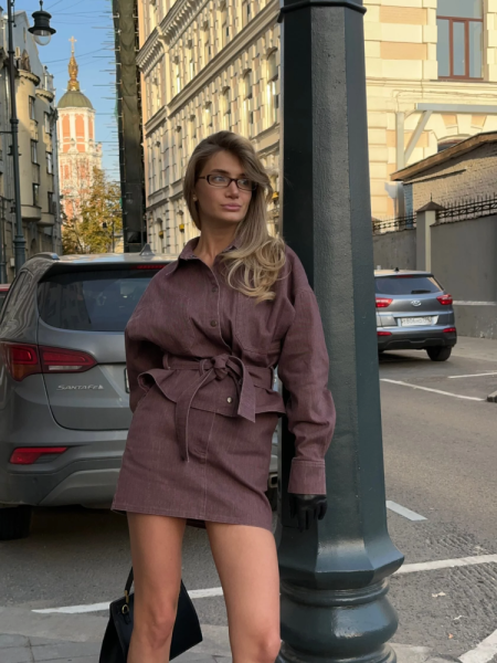 Костюм из денима