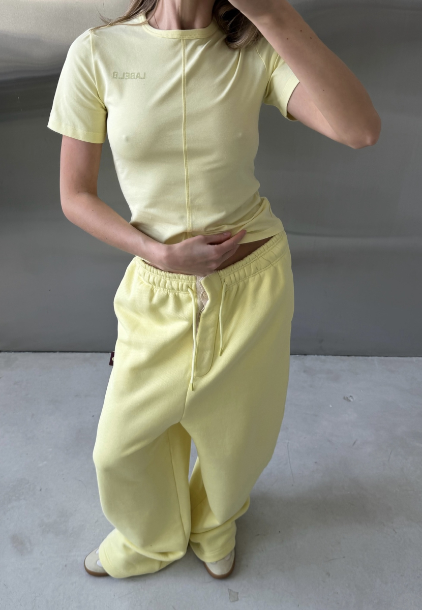 Футболка Слим-фит Label .B, цвет: светло-желтая, Tp.04.3.4101.0226LY купить онлайн