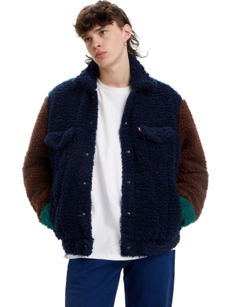 Куртка утеплённая Levi's shvetsov store, цвет: разноцветный, A4079-0003 купить онлайн