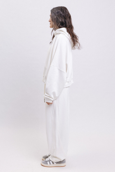 Брюки Pantaloni Abruzzo CREATORÉ, цвет: белый 00-СТ00040/2 |новая коллекция купить онлайн