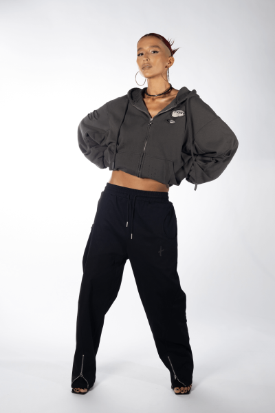 Штаны зип Black "Zipper-pants"