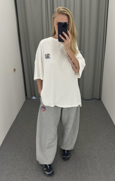 Футболка объемная HERITAGE WHITE