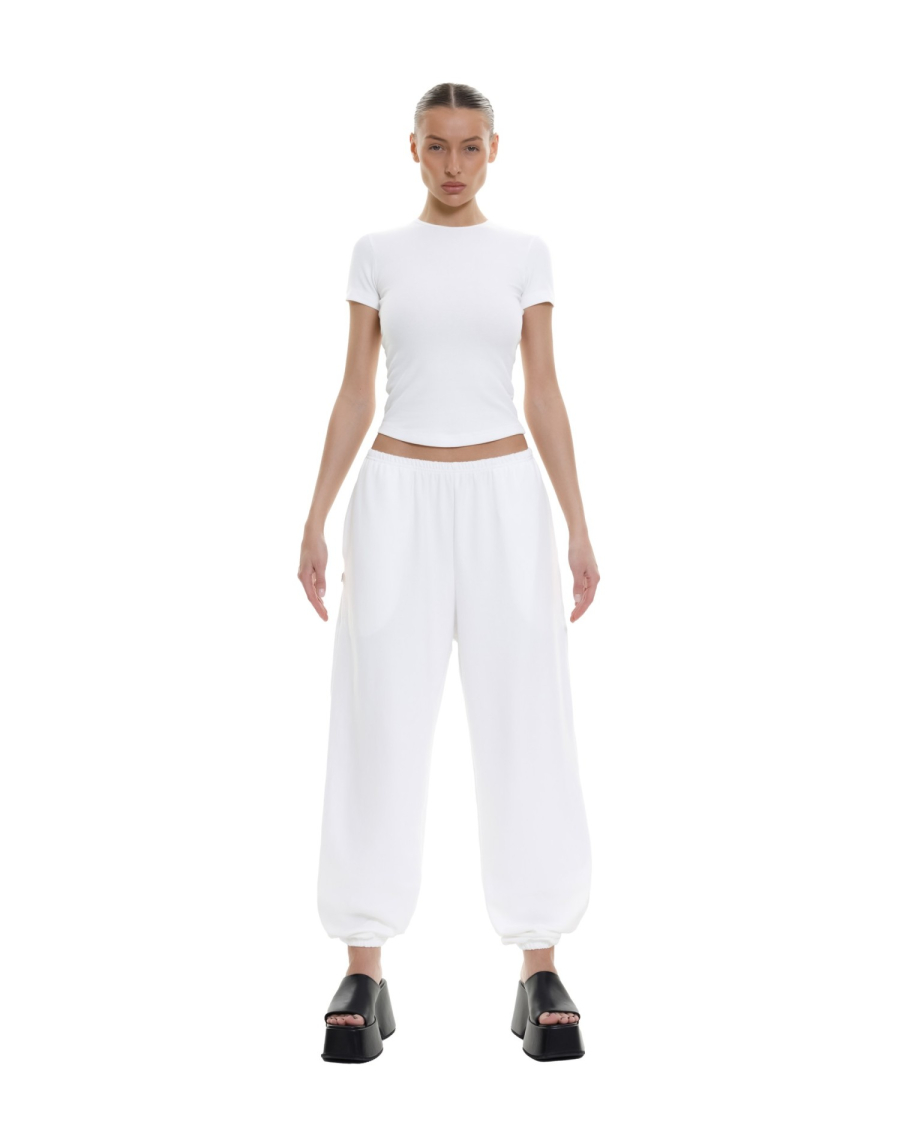Джоггеры CASUAL ARMOR Suborbia, цвет: WHITE, 04824 купить онлайн