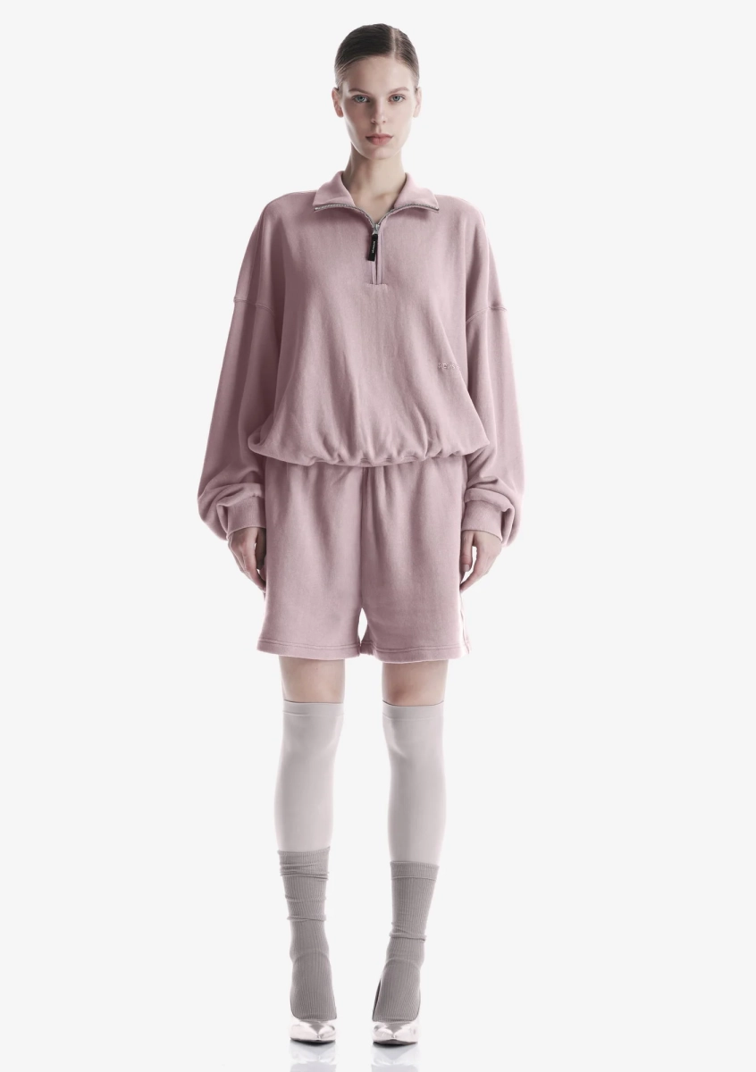 Свитшот на молнии KRAKATAU, цвет: розовый, Fw123-94 купить онлайн