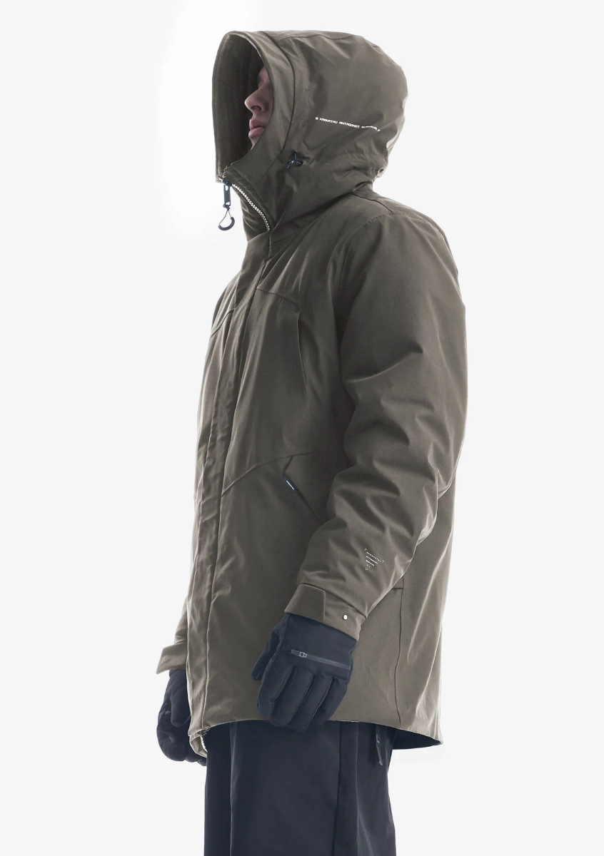 Пуховик SYCAMORE KRAKATAU, цвет: темный серо-зеленый, Qm561-861 купить онлайн