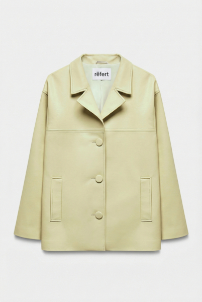 Жакет из экокожи