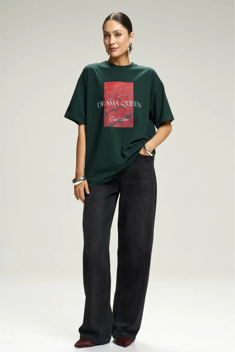 Футболка Dramma Queen Green