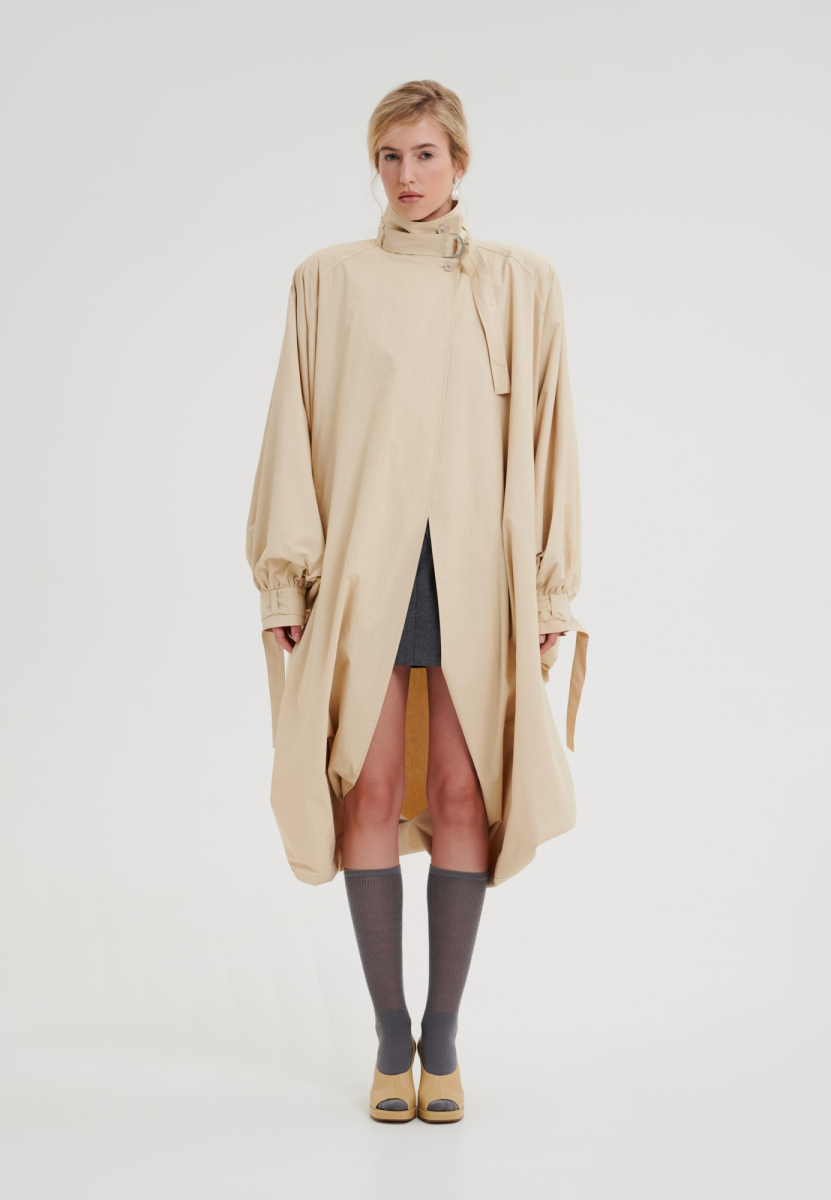 Тренч шарообразной формы