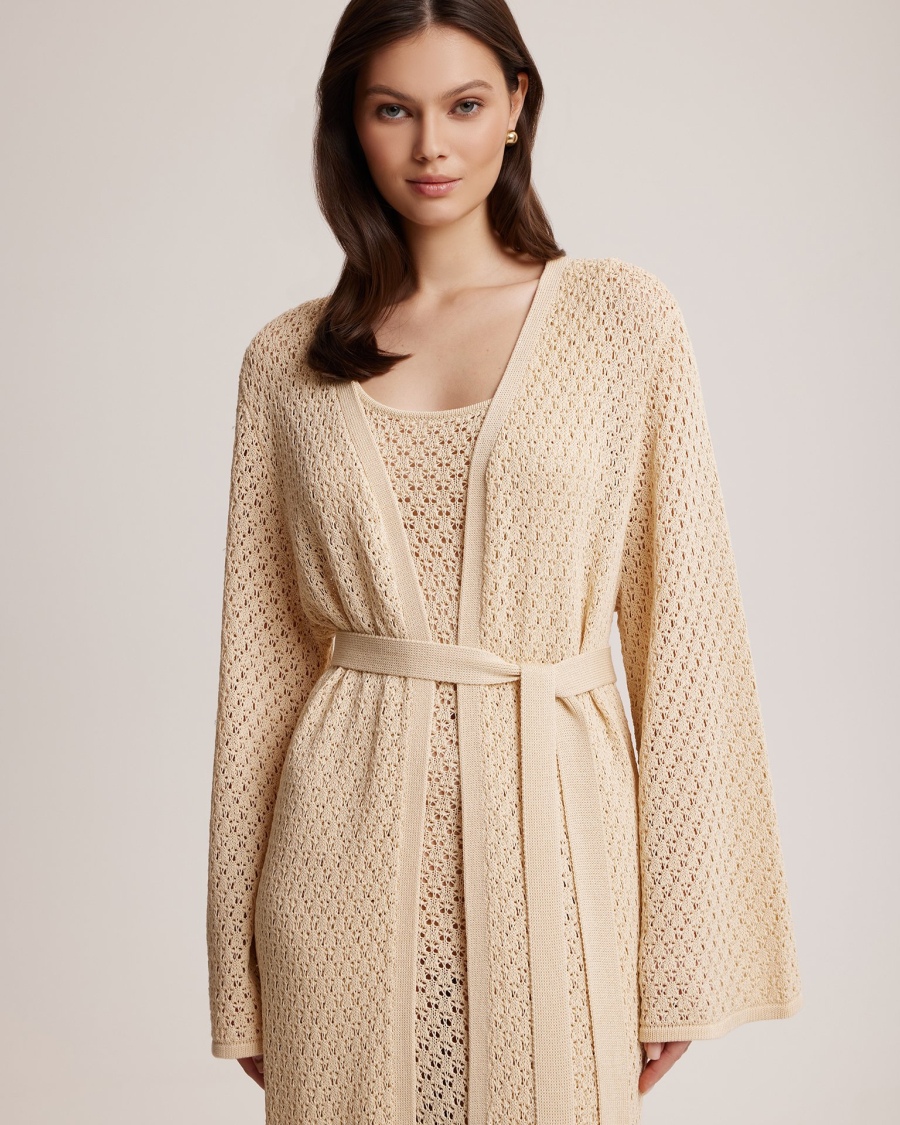 Кардиган To be Blossom, цвет: BEIGE 081358 |новая коллекция купить онлайн
