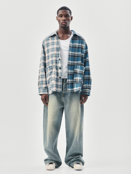 Рубашка Сплит NAIPACHE, цвет: синий, 2512009200 купить онлайн