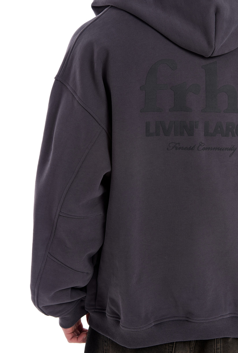 Худи ZIP FRHT Livin' Large (graphite) FRHT&OUT OF REACH, цвет: Graphite, HDZPLVNLGR купить онлайн