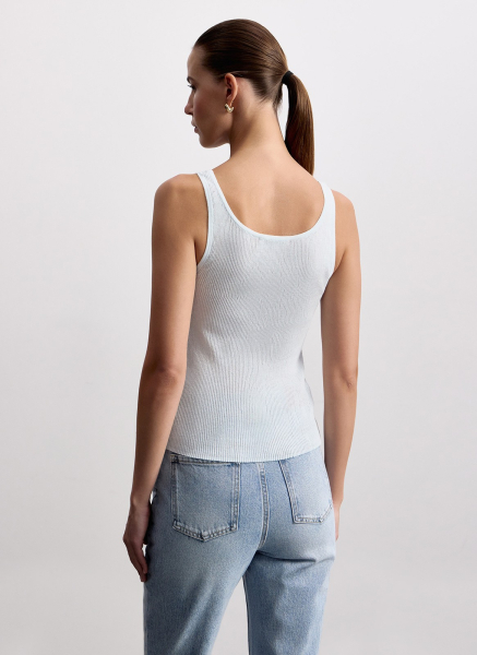 Топ вязаный ALL WE NEED, цвет: светло-голубой, 2603W3102-18 купить онлайн