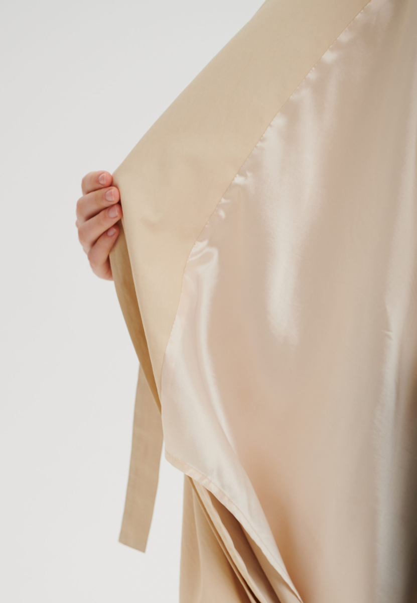 Тренч шарообразной формы CHUBA, цвет: бежевый,  купить онлайн