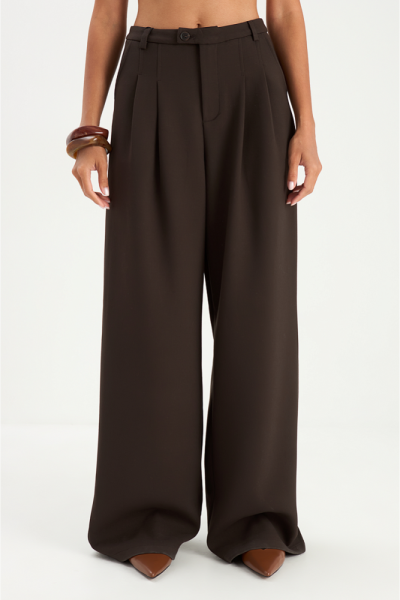 Брюки с тонким поясом