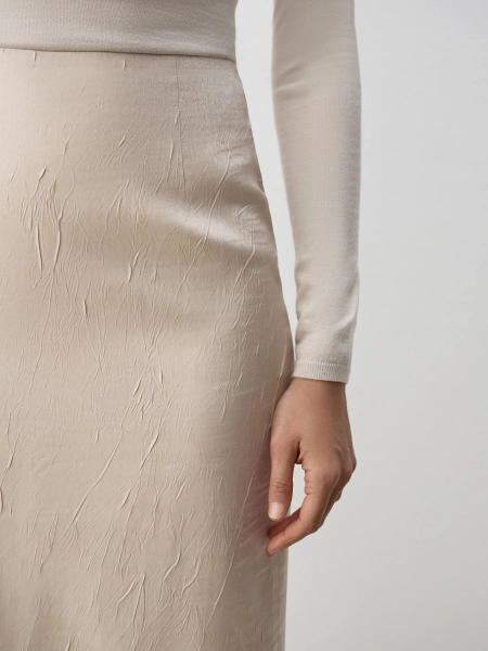 Юбка LIKA ANNA PEKUN, цвет: бежевый, 61.2576.110 купить онлайн