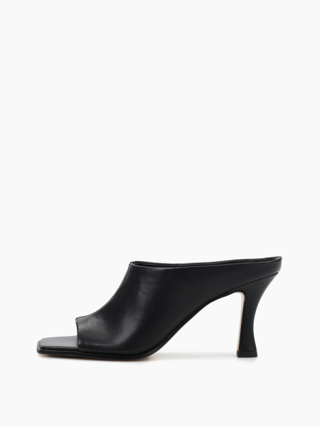 Мюли из натуральной кожи