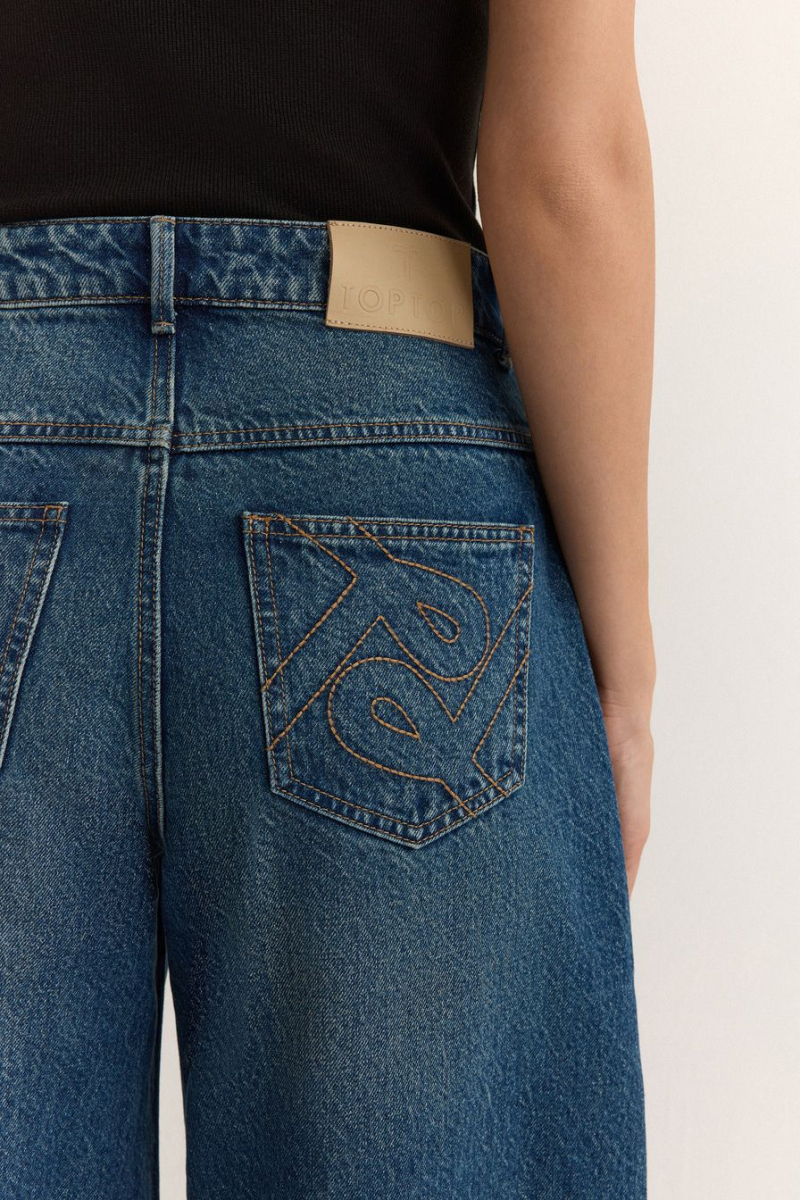 Джинсы из 100% хлопка TOPTOP, цвет: синий, TT.036.18261.620 купить онлайн