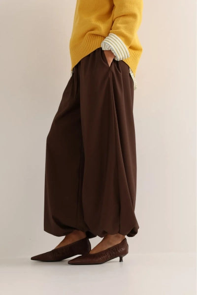 Брюки-алладины Brown Erist store, цвет: коричневый, НФ-00002714 купить онлайн