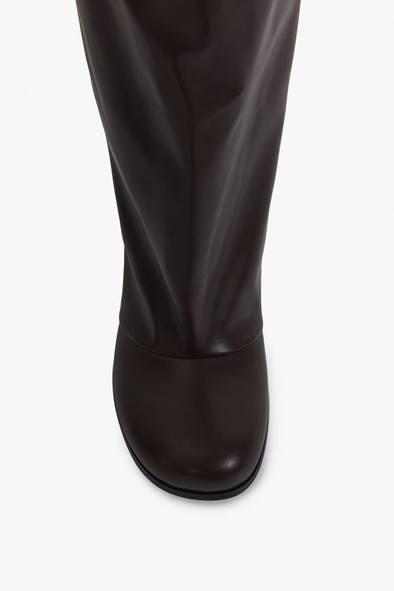 Сапоги с широким голенищем Lera Nena, цвет: коричневый LNU.402.18692.700 купить онлайн