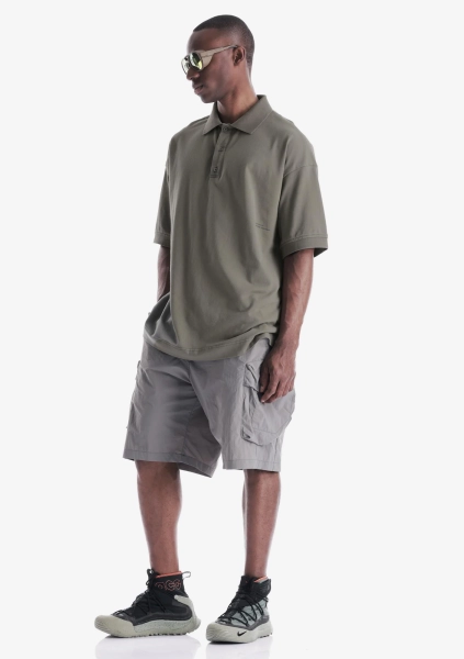 Футболка-поло KRAKATAU, цвет: елово-серый, Tm139-52 купить онлайн