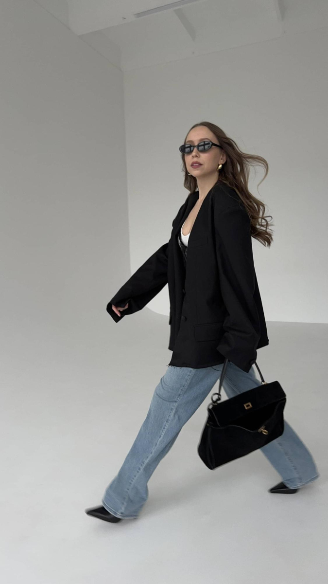 Сумка SANDRA MEDIUM brand salad, цвет: suede black J-704-PHR 6944 купить онлайн