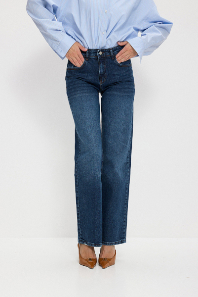 Джинсы прямые ABDA, цвет: синие, 312608603222 купить онлайн