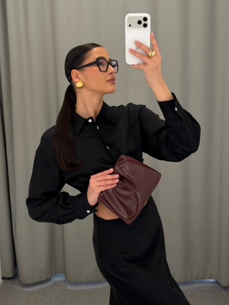 Укороченная рубашка