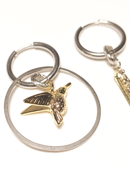 Серьги "Колибри" NIN • S • SR-22 купить онлайн