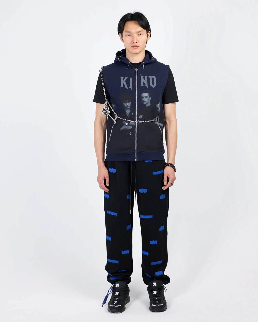 Безрукавка с капюшоном KINO 580 GR BLACK ASIA ST 71, цвет: Черный, Ast71.kino-vest-bl купить онлайн