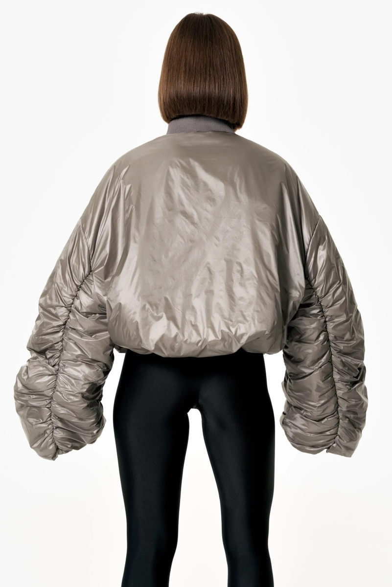 Бомбер AIRBAG STEEL YONS, цвет: серый,  купить онлайн