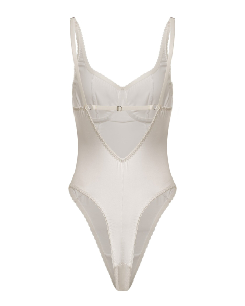 Боди BODYSUIT FAYORA BACKED MILK YONS, цвет: молочный, YO-503 купить онлайн