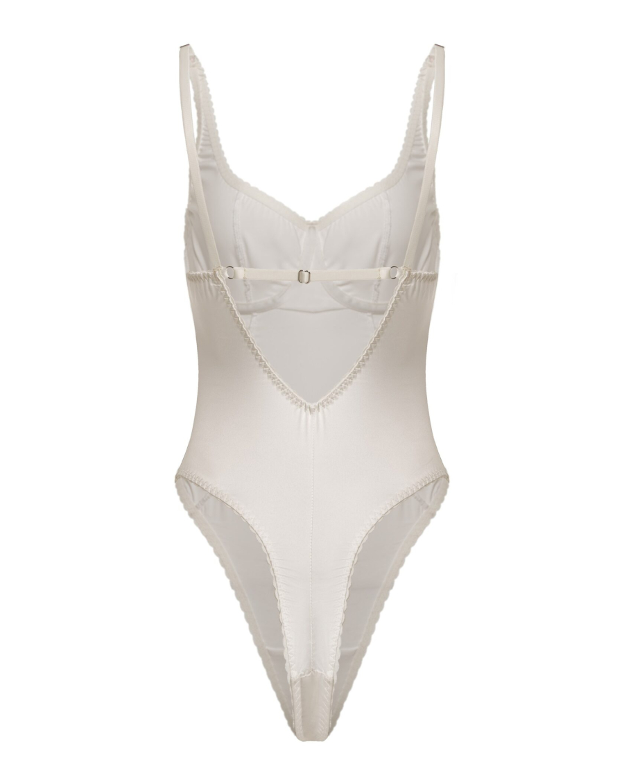 Боди BODYSUIT FAYORA BACKED MILK YONS, цвет: молочный, YO-503 купить онлайн